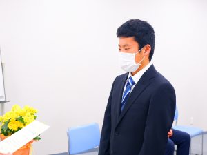 甲府青果 山梨 青果 仲卸 甲府 山梨 地元 野菜 果物 採用 入社式 2022 新入社員